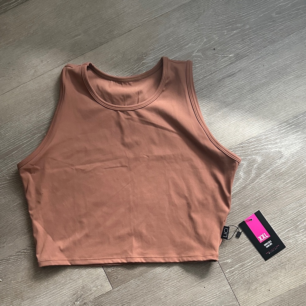 Lici Fit | Sleeveless Active Crop Top
